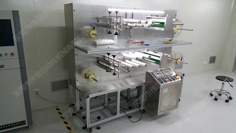 靜電卷材除塵機(jī)，光學(xué)模組卷料除塵機(jī)，光學(xué)模組卷料清潔機(jī)